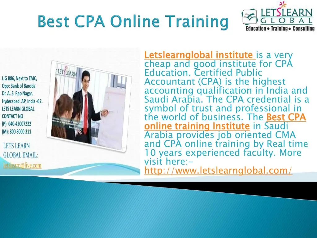 best cpa online training