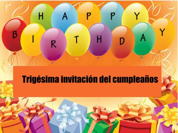 trig sima invitaci n del cumplea os