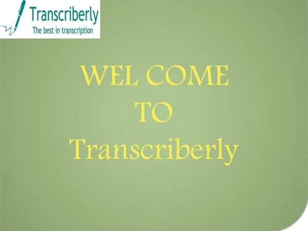 Medical Transcription Business | Transcriberly