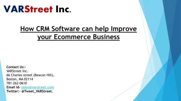 How CRM Software can help Improve your Ecommerce Business