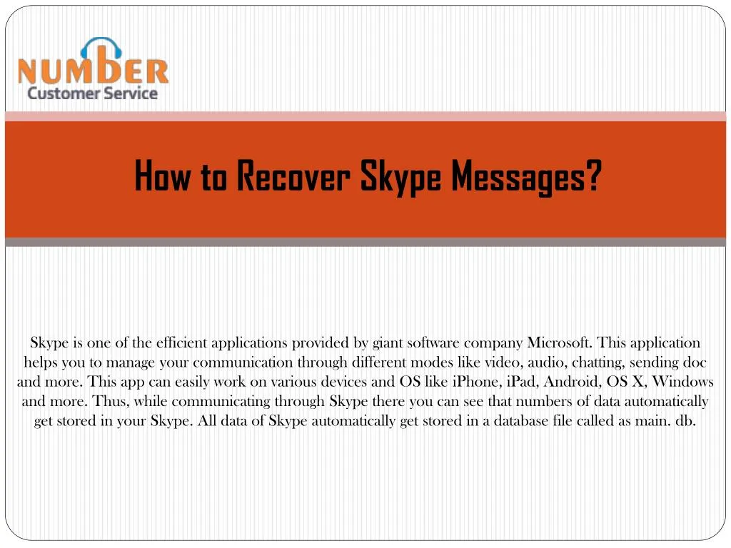 how to recover skype messages
