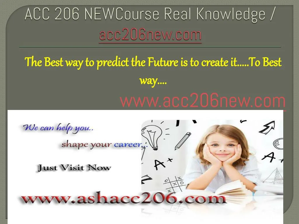 acc 206 newcourse real knowledge acc206new com
