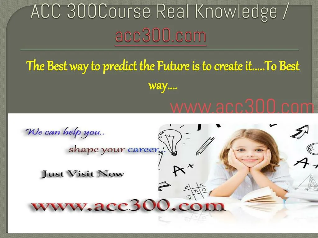 acc 300course real knowledge acc300 com