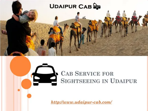 Cab Service for Sightseeing in Udaipur