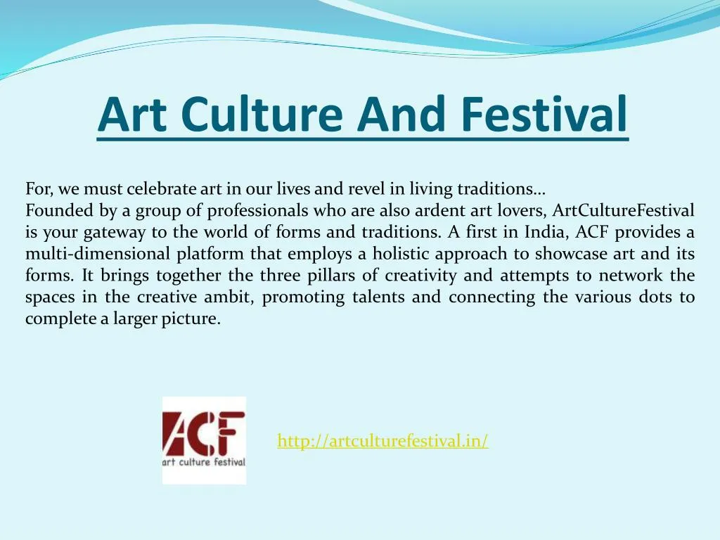 art culture and festival