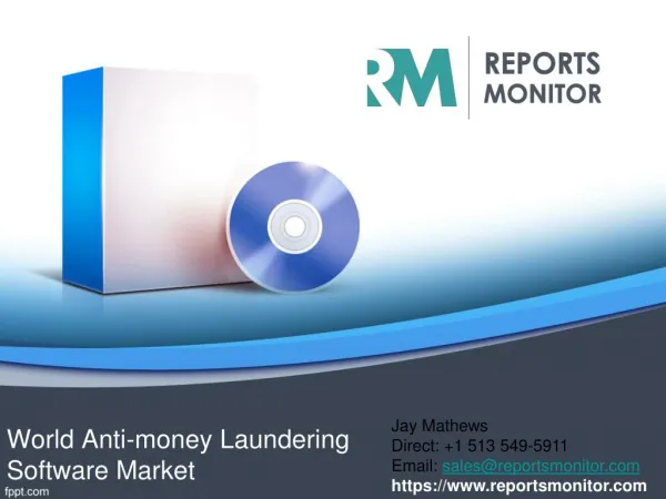 Review of Anti-Money Laundering Software Market