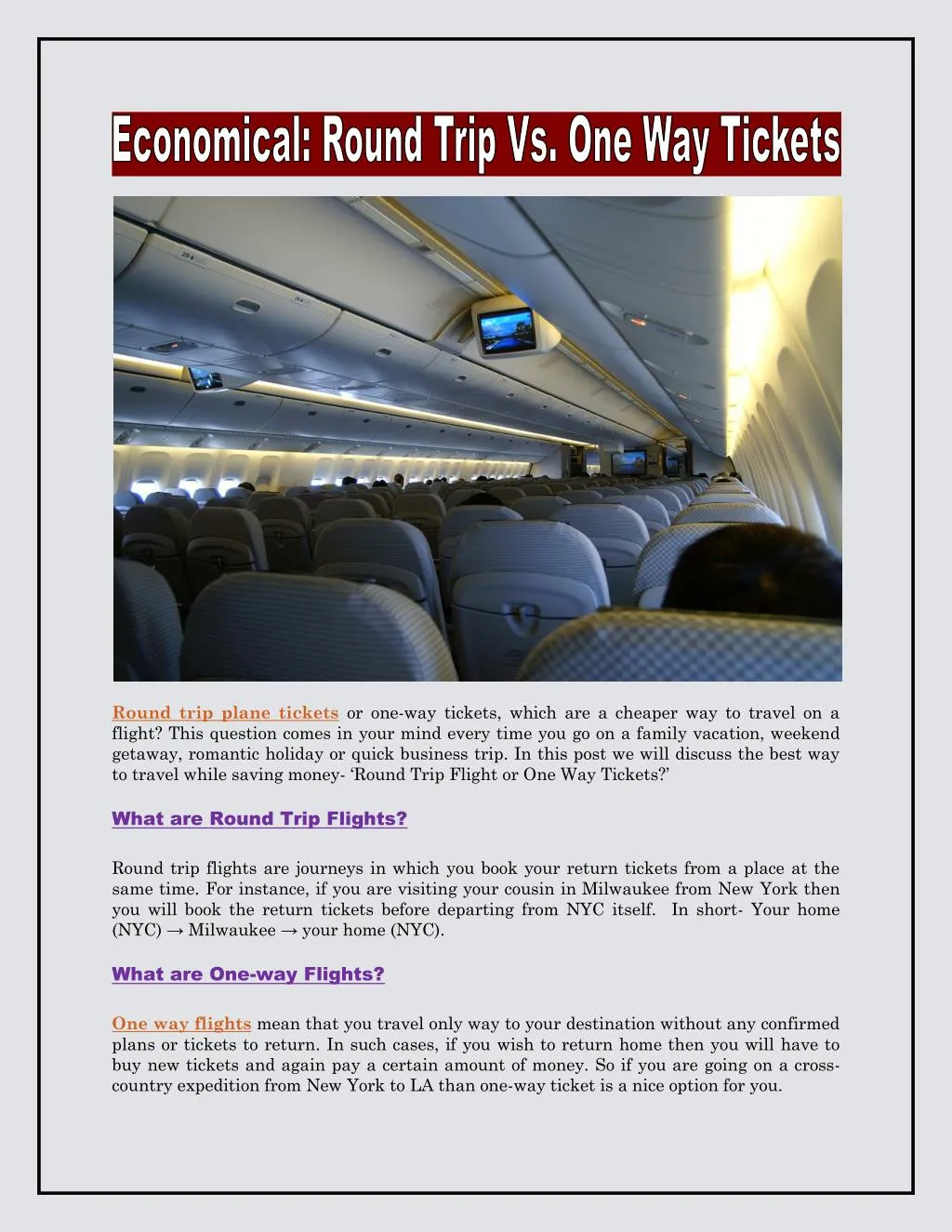 PPT - Big difference between round trip and one way flight tickets booking  PowerPoint Presentation - ID:7553368