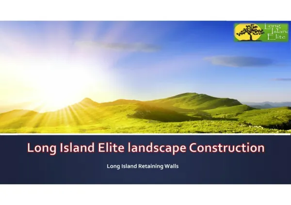 Landscape Construction Company