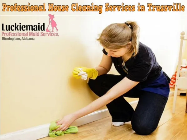 Professional House Cleaning Services in Trussville