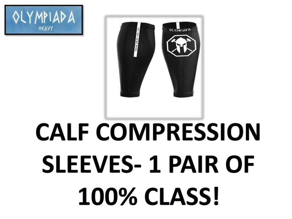 calf compression sleeves 1 pair of 100 class