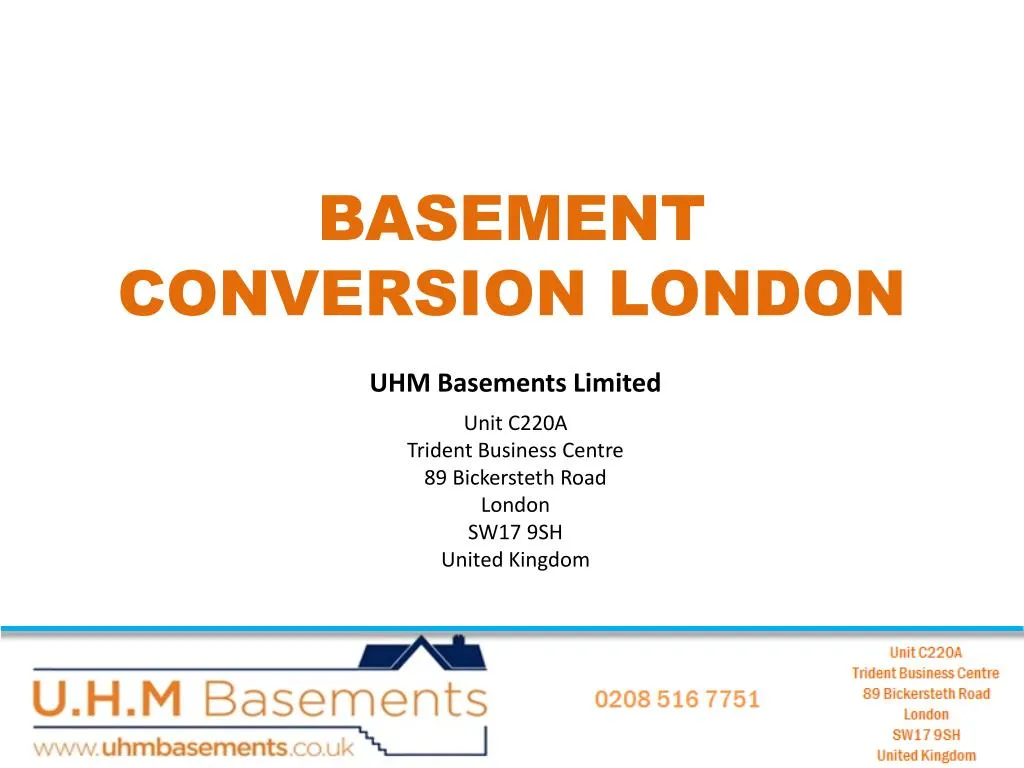 basement conversion london