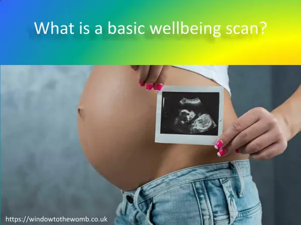 What is a basic wellbeing scan?