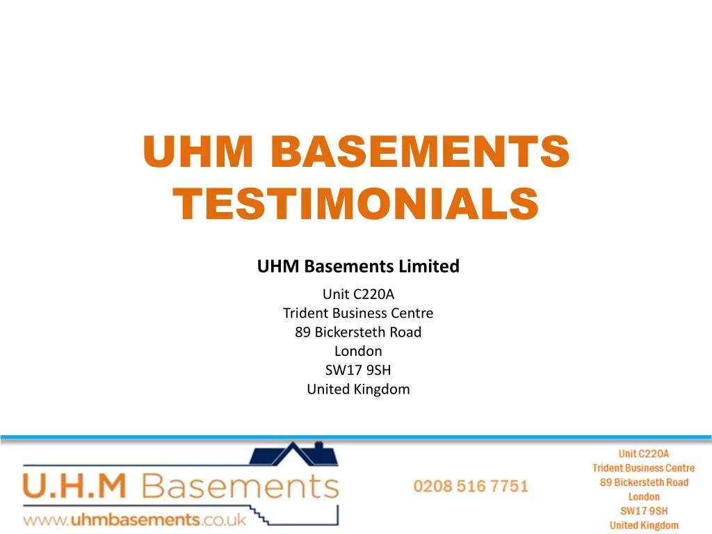 uhm basements testimonials