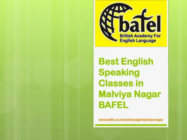 Best English Classes in Malviya Nagar