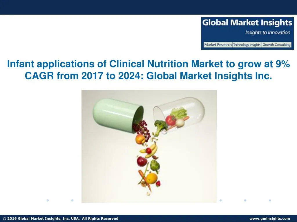 infant applications of clinical nutrition market