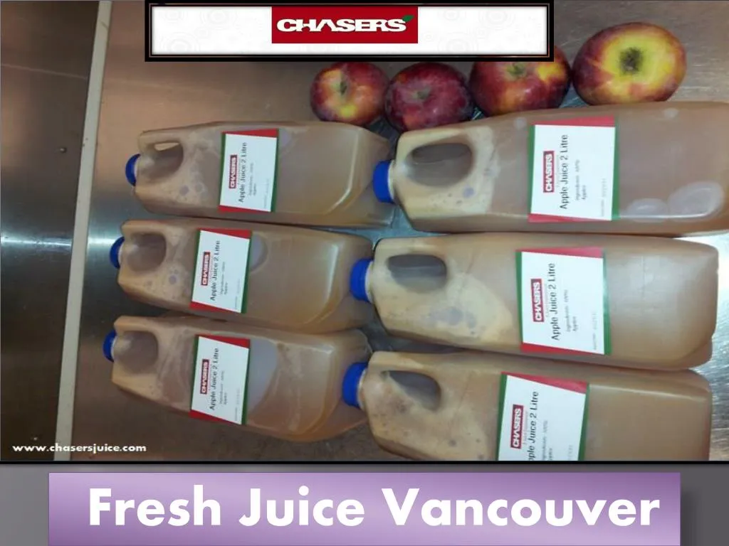 fresh juice vancouver