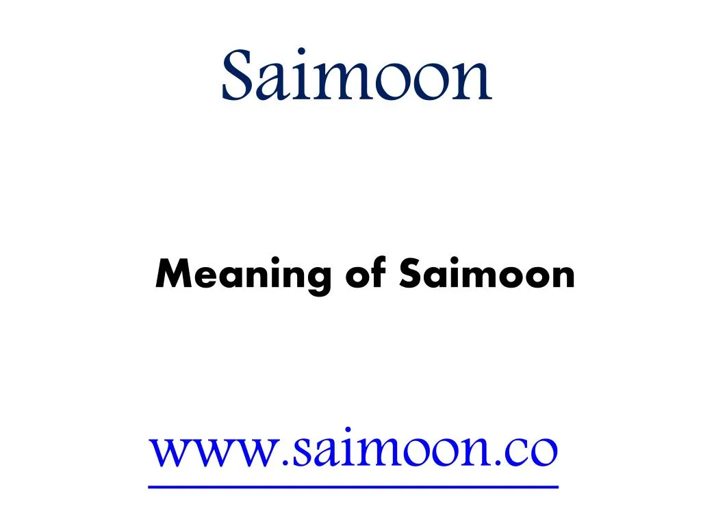 saimoon