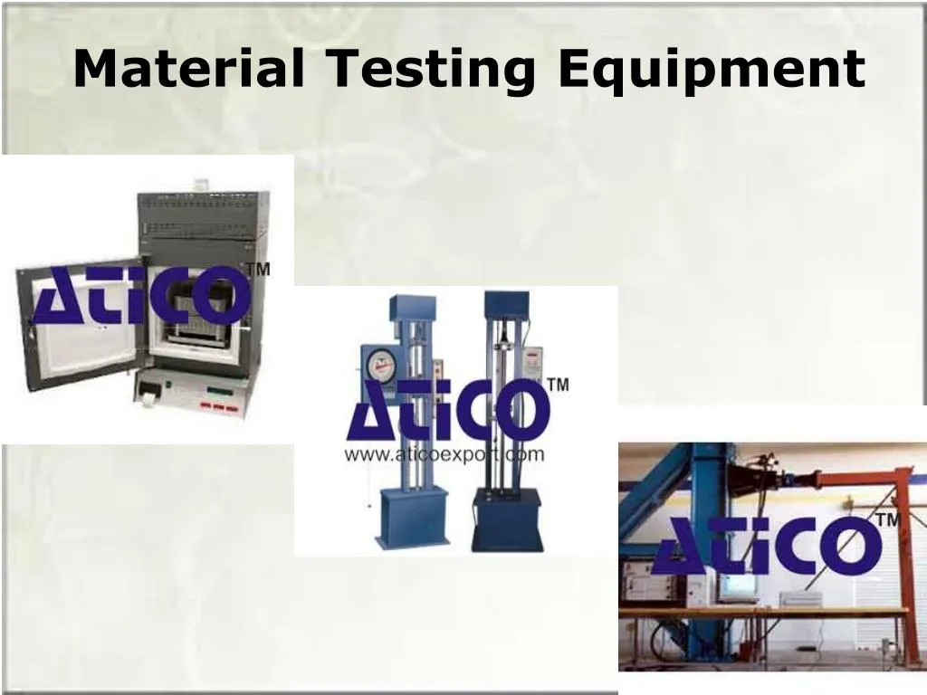 material testing equipment