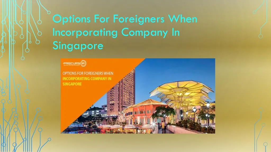 options for foreigners when incorporating company in singapore
