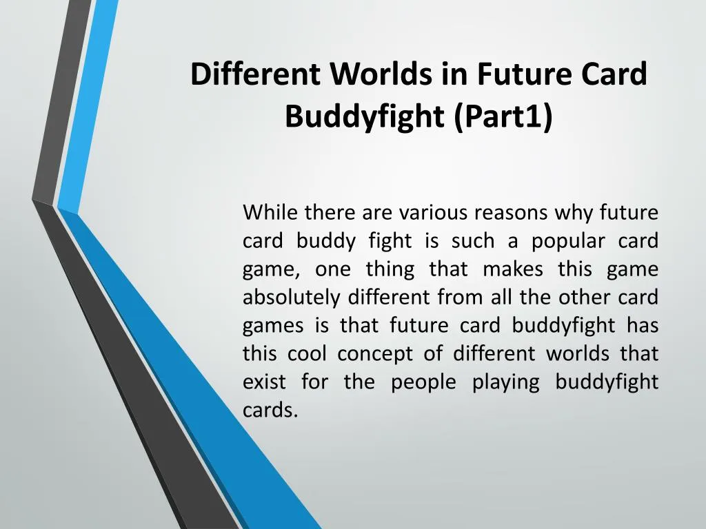 different worlds in future card buddyfight part1