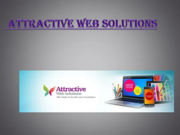 Attractive web solutions