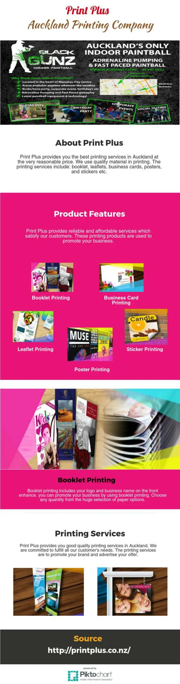 Booklet Printing From Print Plus