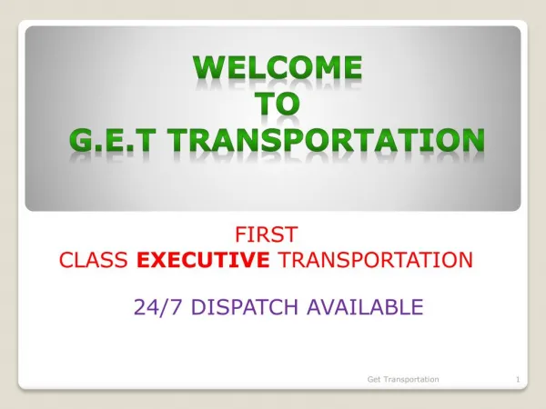 Best Luxury Transportation Service Houston