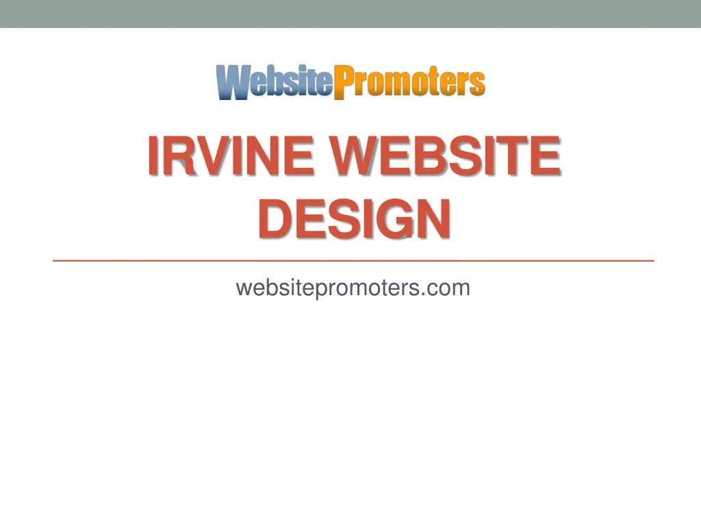 irvine website design