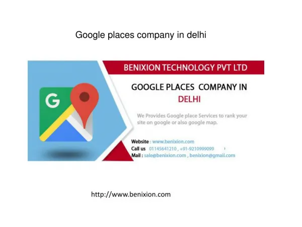 Google places company in delhi