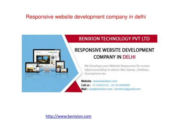 Responsive website development company in delhi
