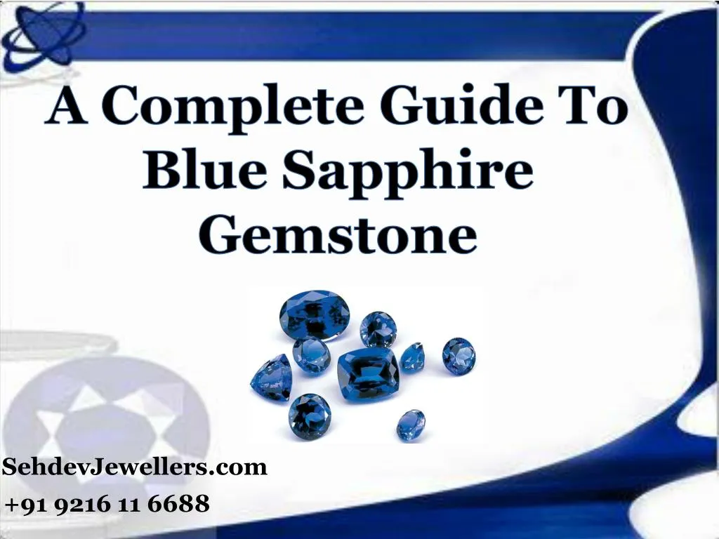 a complete guide to blue sapphire gemstone