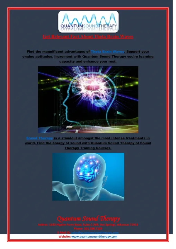 Get Relevant Fact About Theta Brain Waves