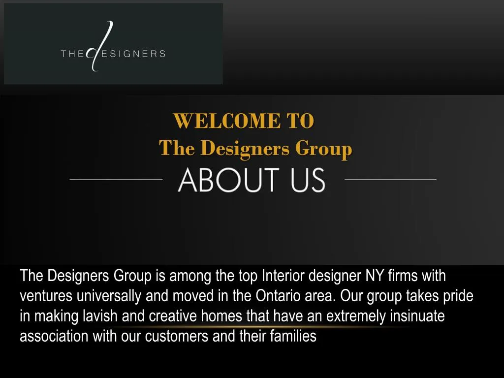 welcome to the designers group