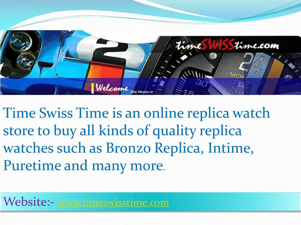 time swiss time is an online replica watch store