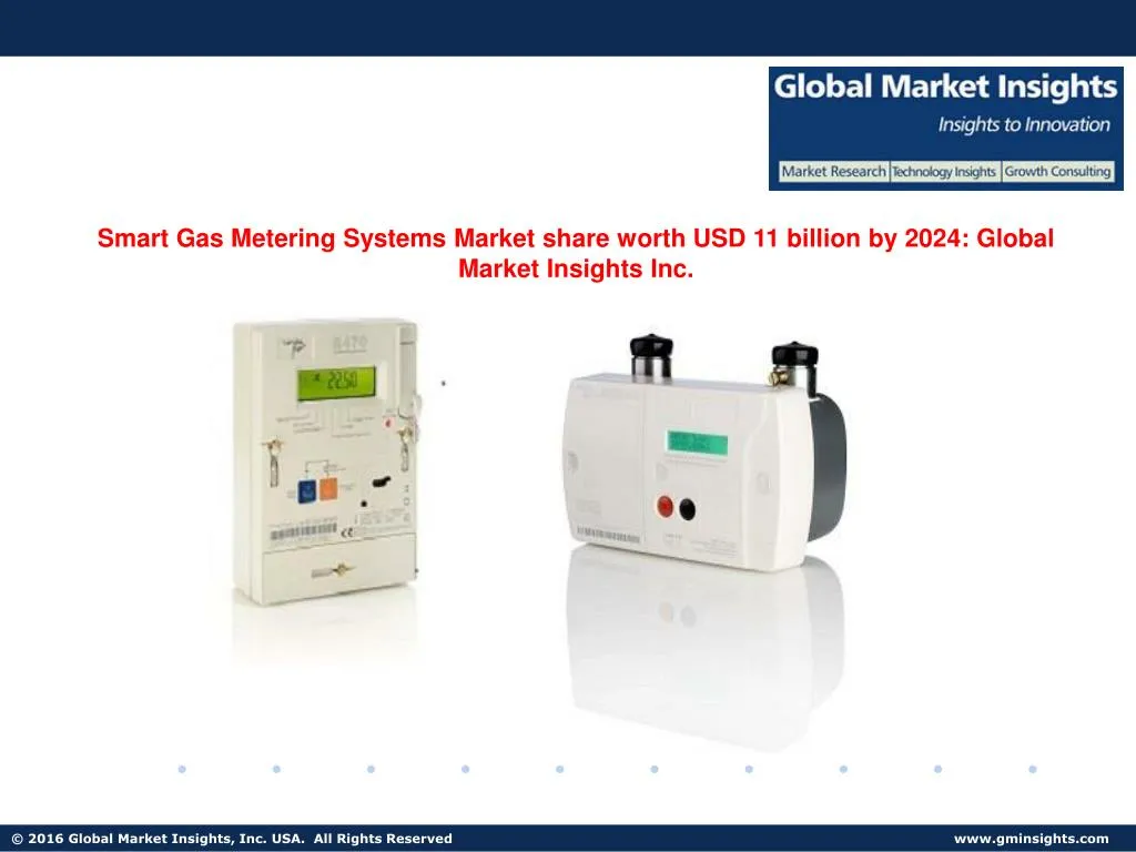 smart gas metering systems market share worth