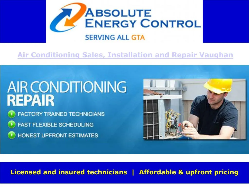 air conditioning sales installation and repair