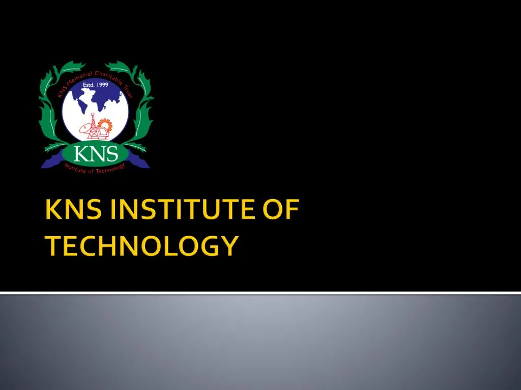 kns institute of technology