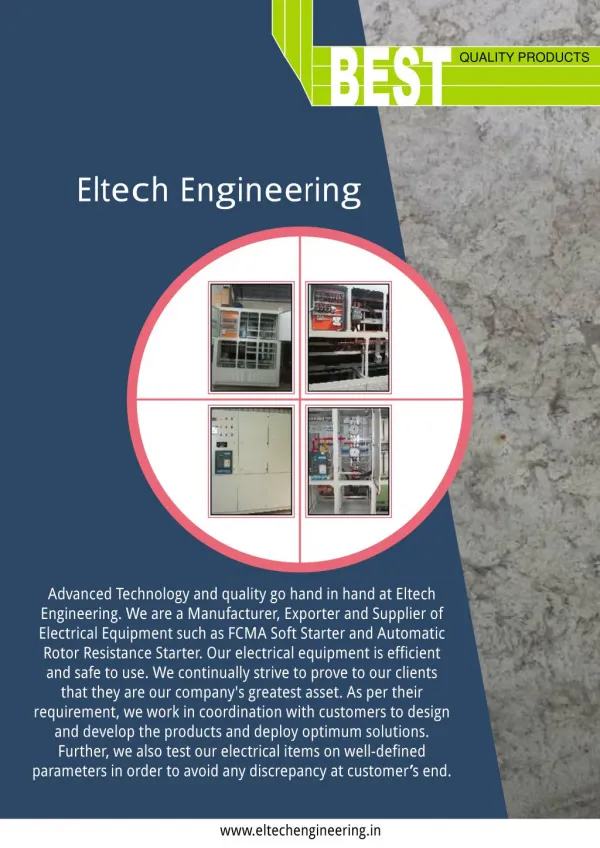Eltech Engineering Maharashtra India
