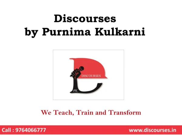 English Speaking Courses in Pune