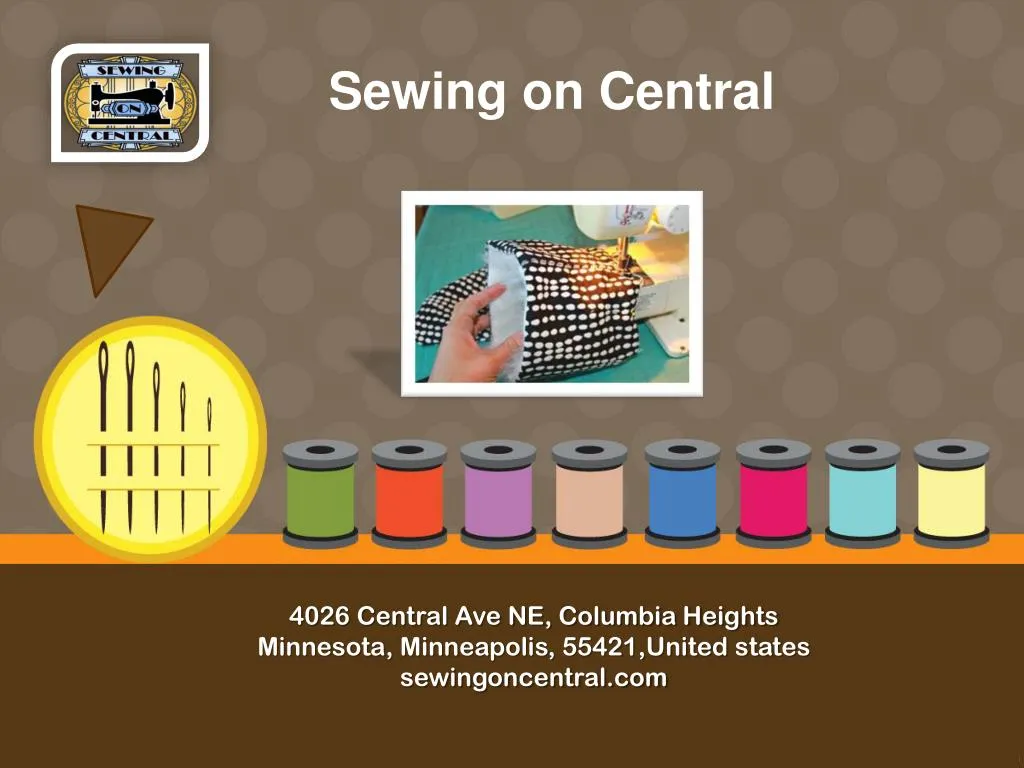sewing on central