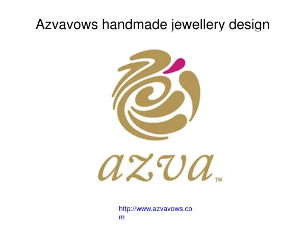 Azvavows Handmade Jewellery Design