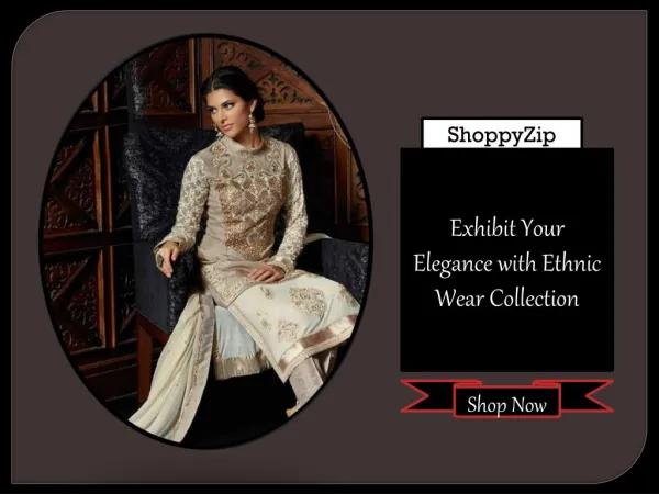 Elegant Ethnic Wear from ShoppyZip