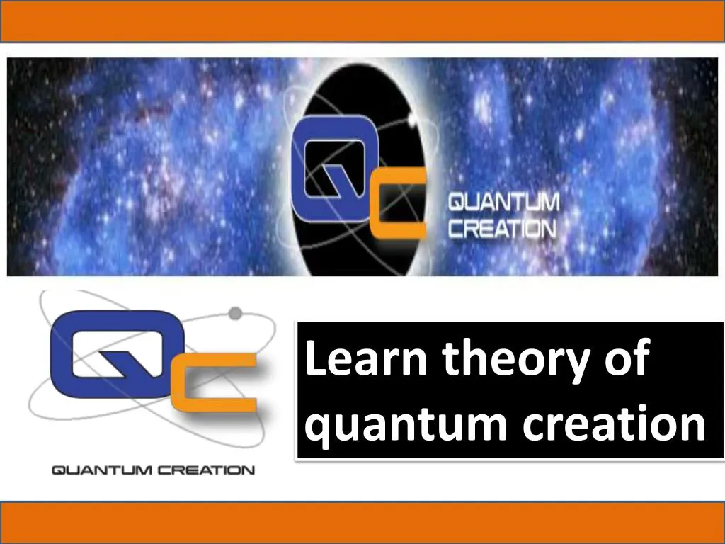 learn theory of quantum creation