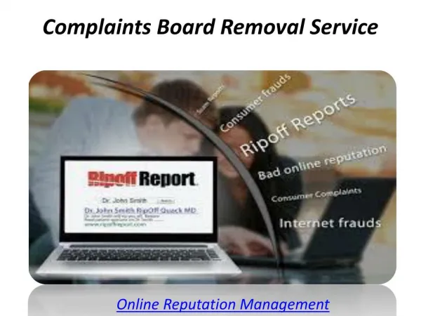 Complaints Board Removal Service