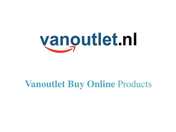 Vanoutlet Buy Online Products