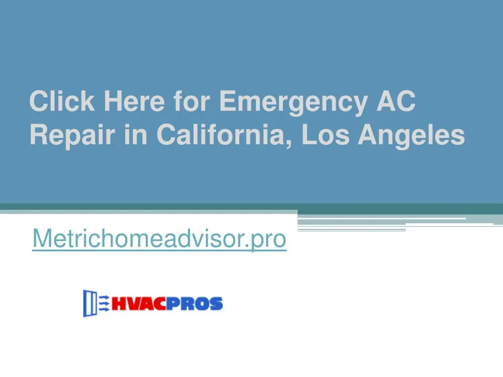 click here for emergency ac repair in california los angeles