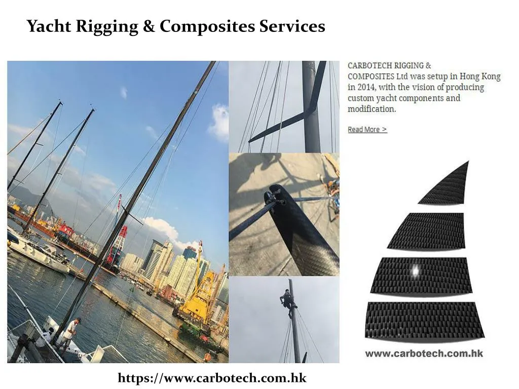 yacht rigging composites services