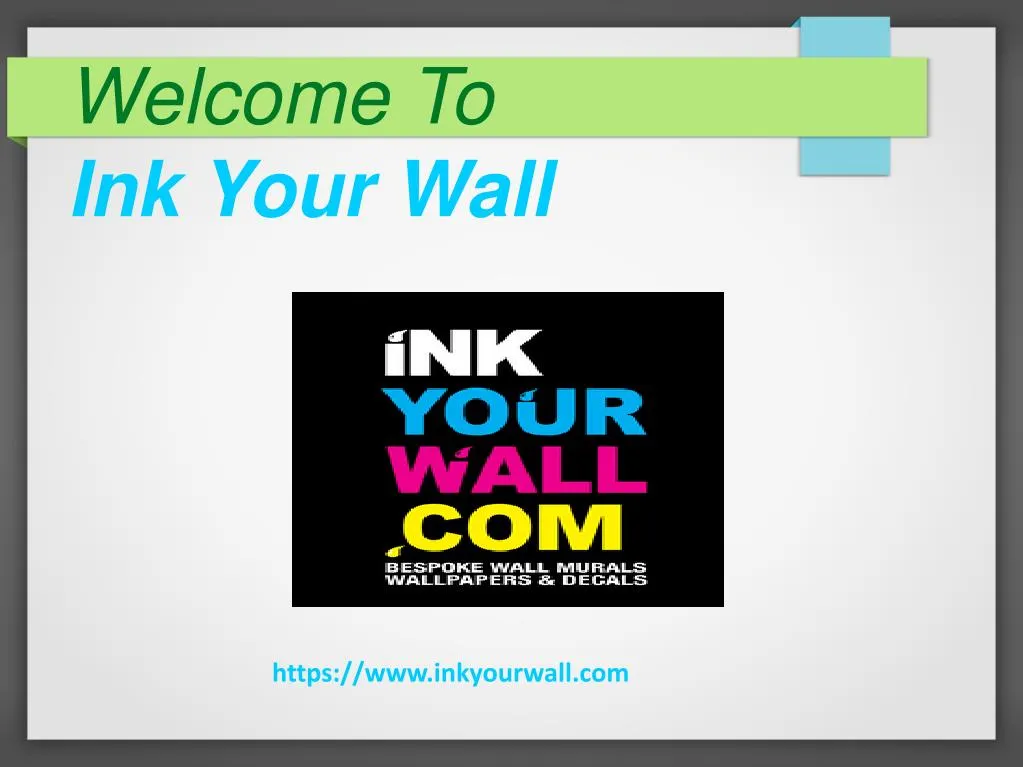 welcome to ink your wall