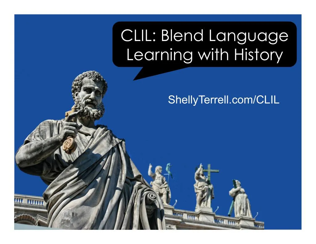 clil blend language learning with history