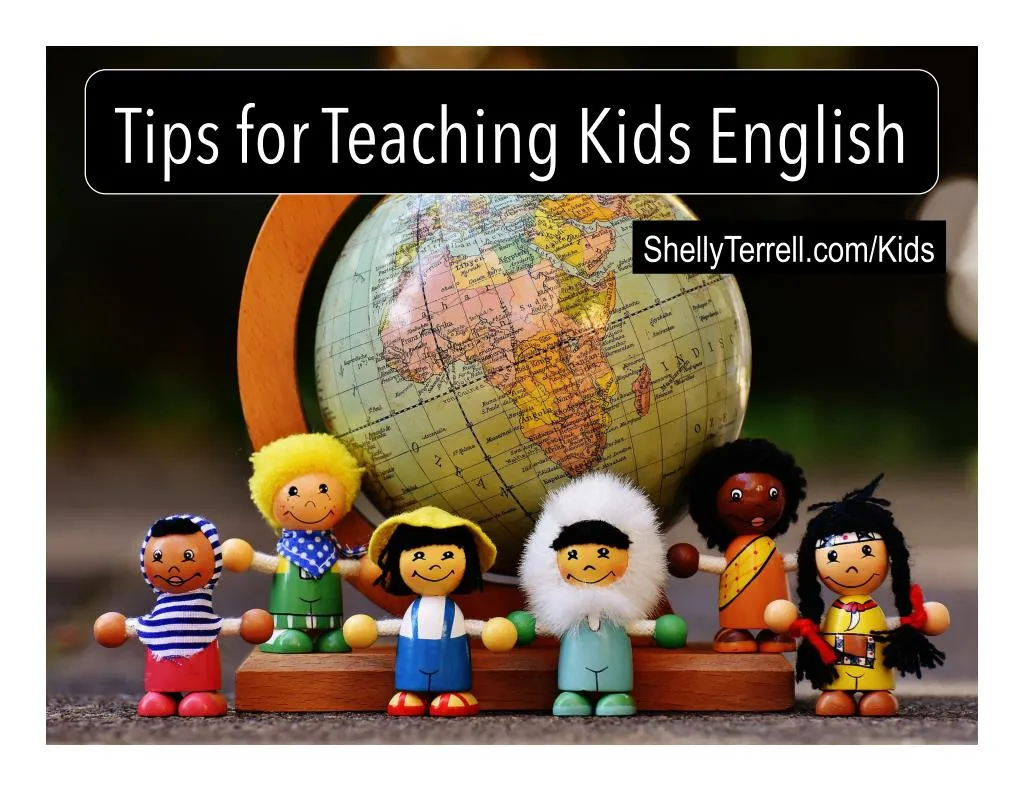 tips for teaching kids english